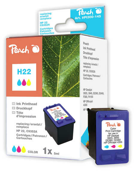 Peach  Druckkopf color kompatibel zu HP DeskJet D 2338