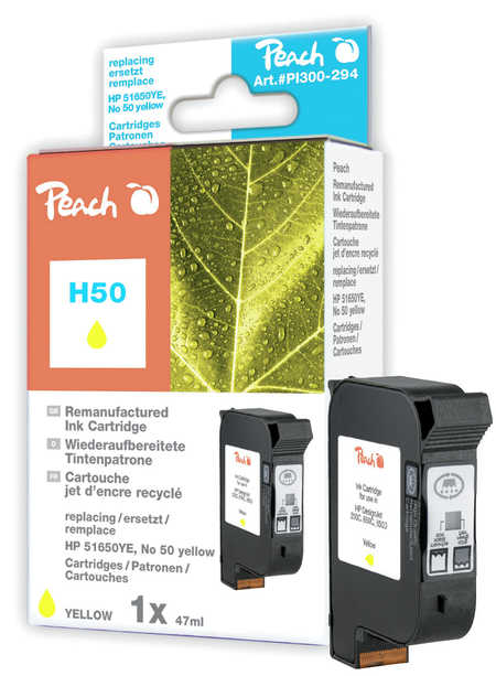 Peach  Druckkopf gelb kompatibel zu HP DesignJet 650 C-E