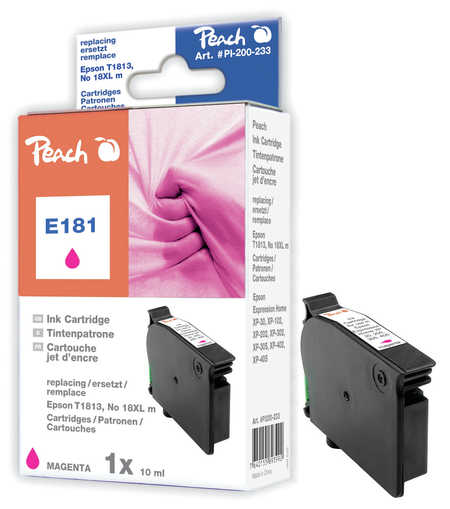 Peach  Tintenpatrone magenta kompatibel zu Epson Expression Home XP-425