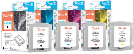 Peach  Spar Pack Tintenpatronen kompatibel zu HP OfficeJet Pro L 7800 Series