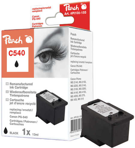 Peach  Druckkopf schwarz kompatibel zu Canon Pixma TS 5151