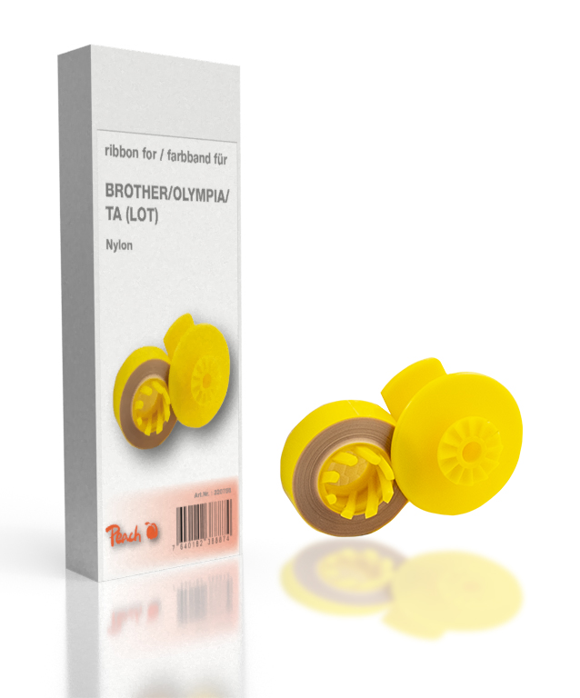 Peach Farbbandkassette kompatibel zu Brother/Olympia/TA, Gr143, 5-Lift-off-Tapes Epson Stylus Office BX 630 Series